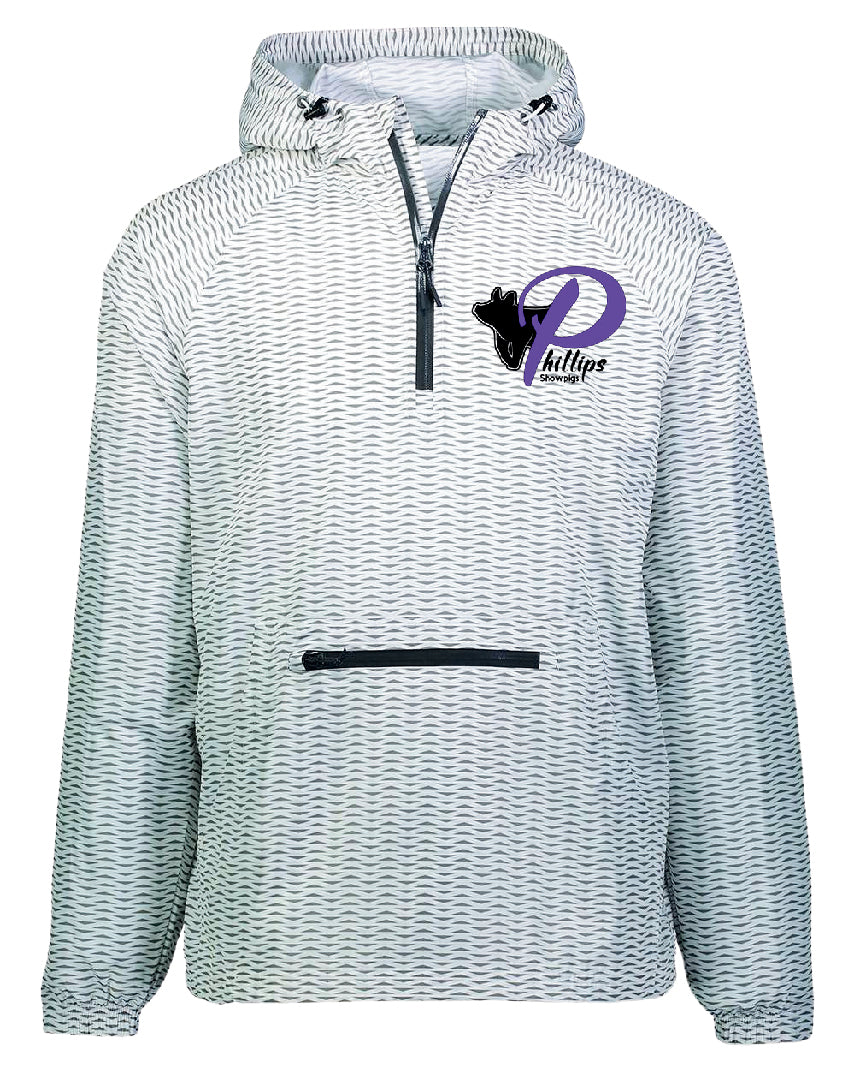 Phillips - Holloway Range Hooded Packable Quarter-Zip Jacket