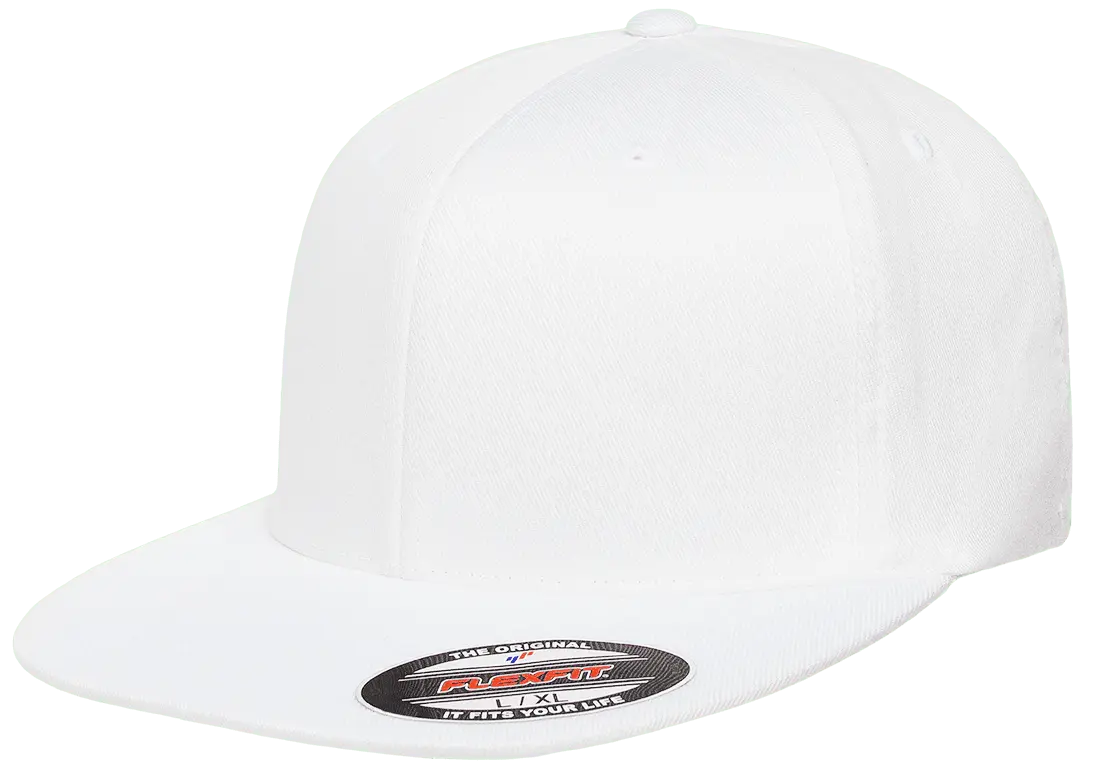 Flexfit 6297F Flat Bill Fitted-Pro Baseball On Field Cap