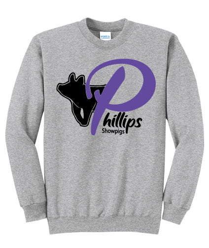 Phillips - Port & Company Core Fleece Crewneck Sweatshirt