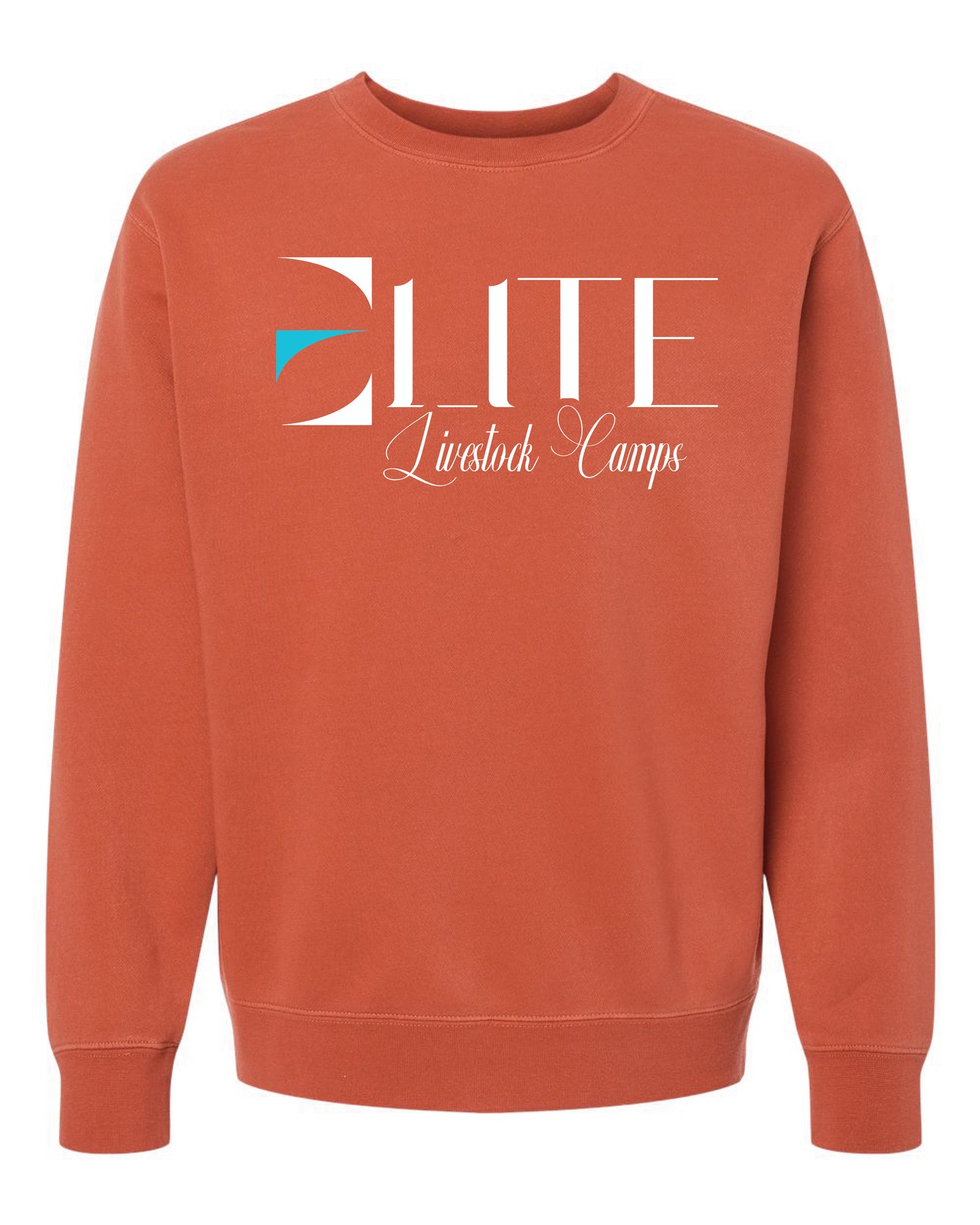 Elite Livestock Services - Independent Trading Co. Midweight Pigment-Dyed Crewneck Sweatshirt