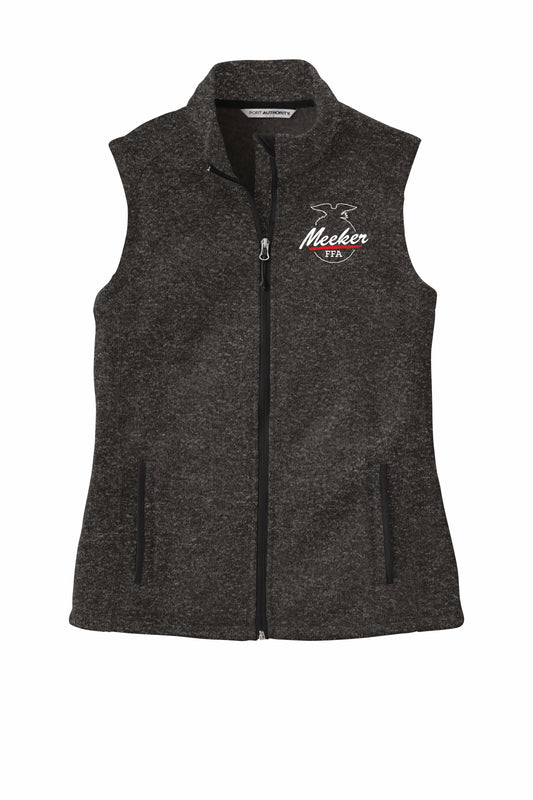 Meeker FFA - Port Authority Women's Sweater Fleece Vest