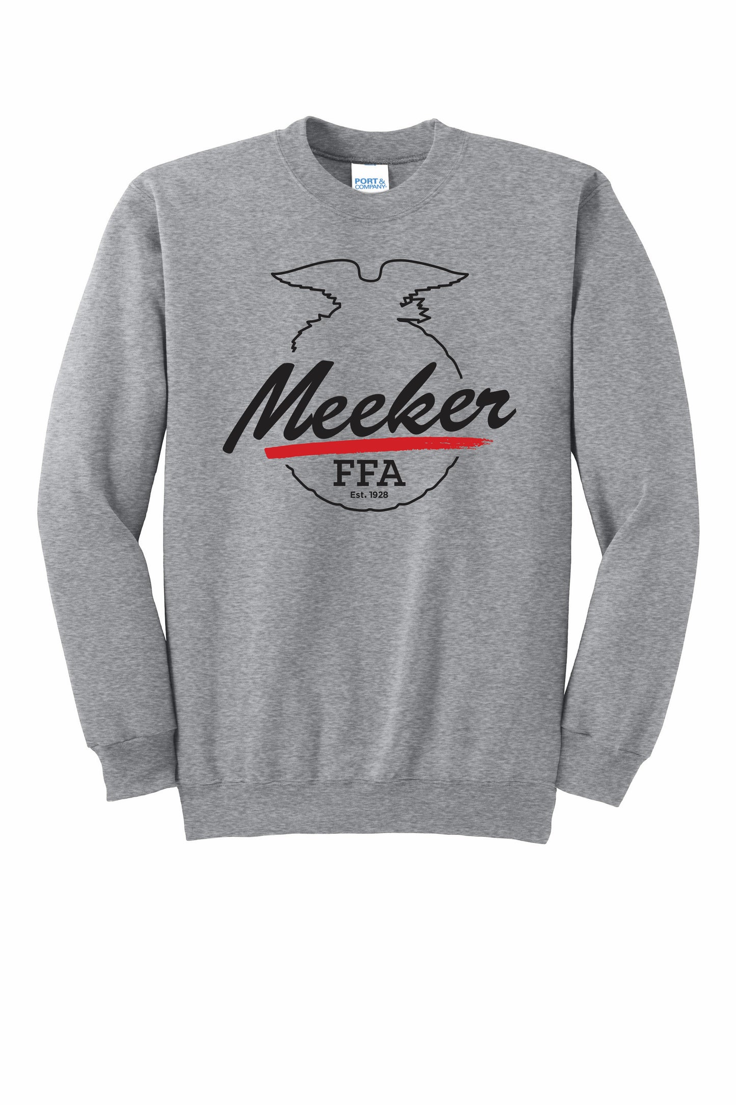 Meeker FFA - Port & Co Essential Fleece Crewneck Sweatshirt