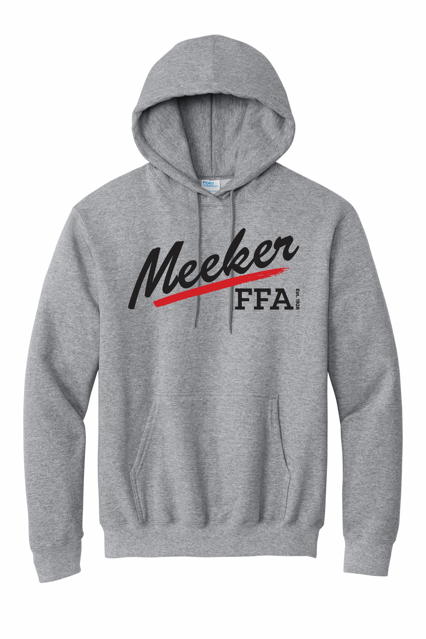 Meeker FFA - Port & Co Essential Fleece Pullover Hooded Sweatshirt