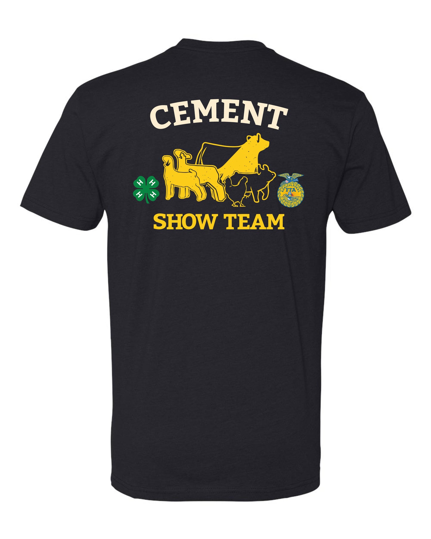 Cement FFA - Show Team - Next Level Apparel CVC Tee