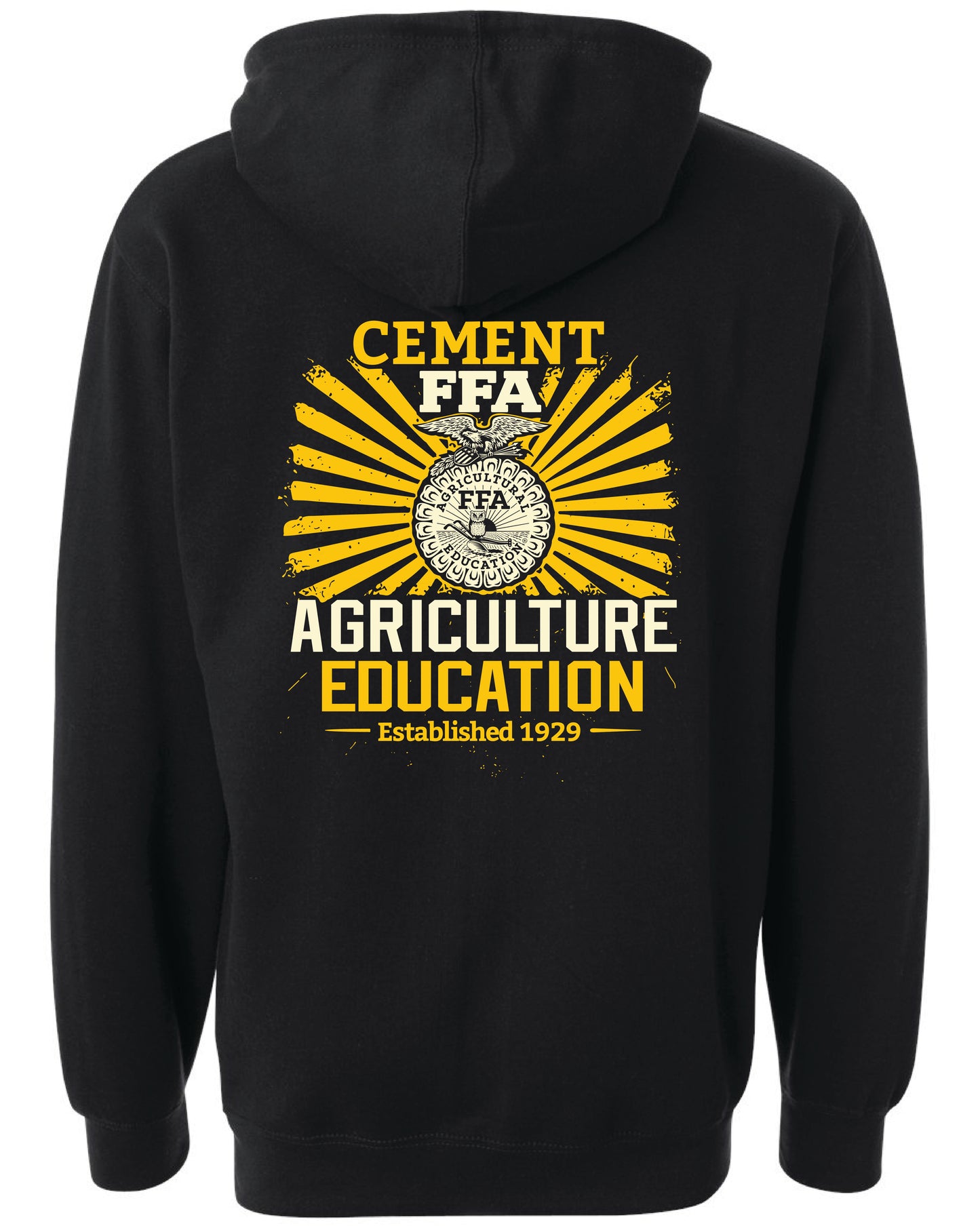 Cement FFA - Ag Ed - Independent Trading Co. Midweight Hooded Sweatshirt