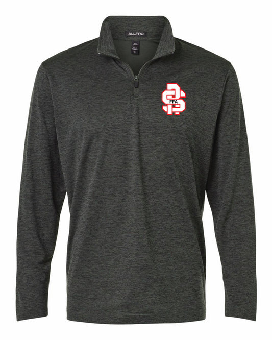 Rush Springs FFA - AllPro Pro-Lock Performance Mélange Quarter-Zip Pullover