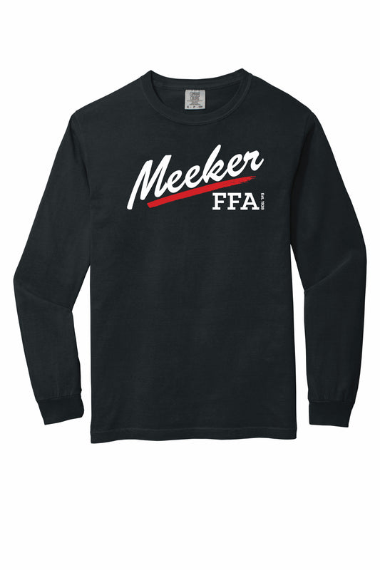 Meeker FFA - Comfort Colors Heavyweight Ring Spun Long Sleeve Tee