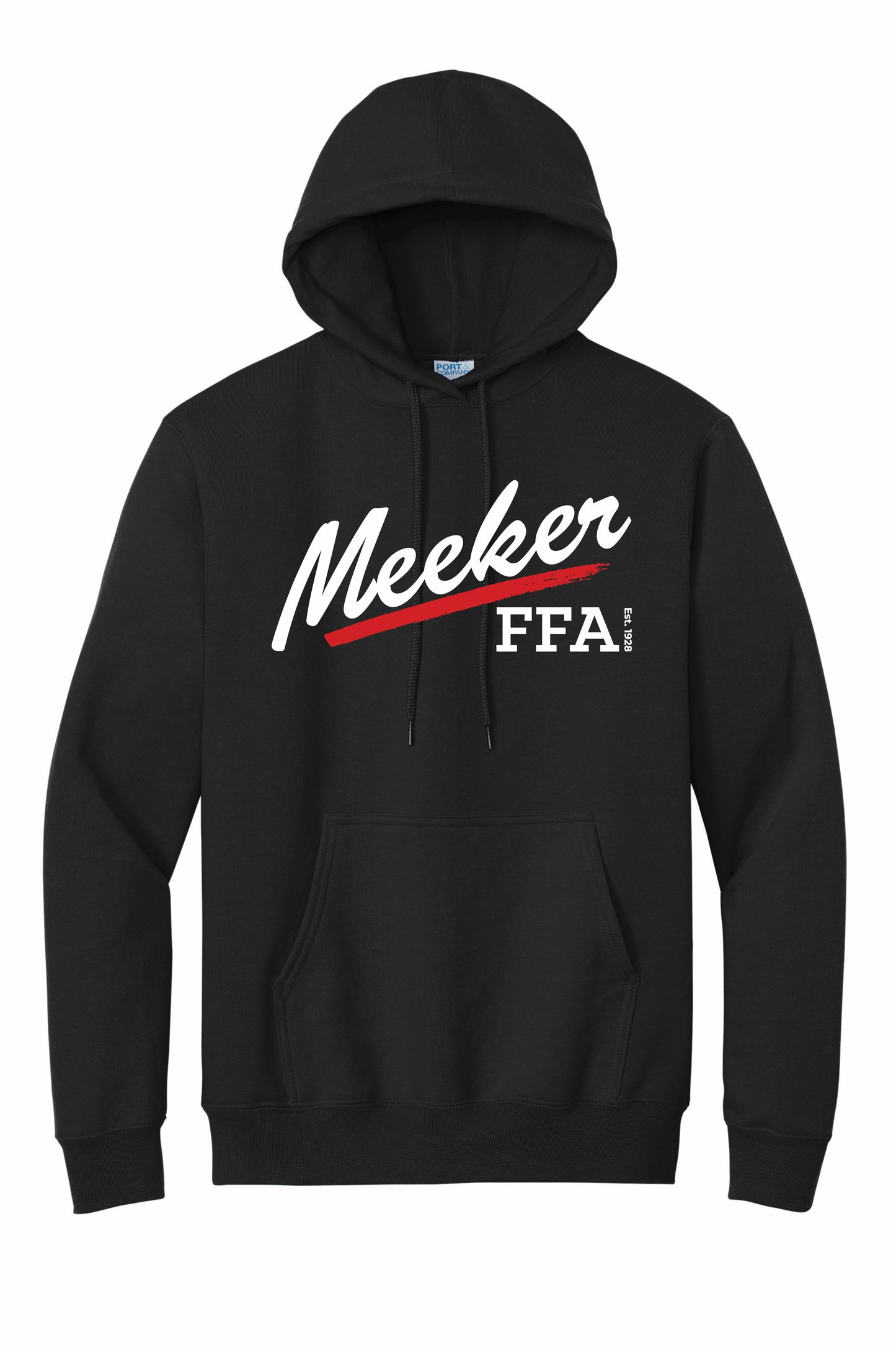 Meeker FFA - Port & Co Essential Fleece Pullover Hooded Sweatshirt
