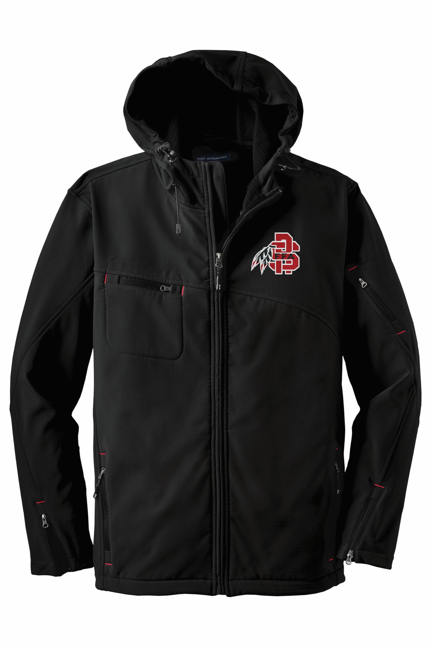 Rush Springs FFA - Port Authority Textured Hooded Soft Shell Jacket