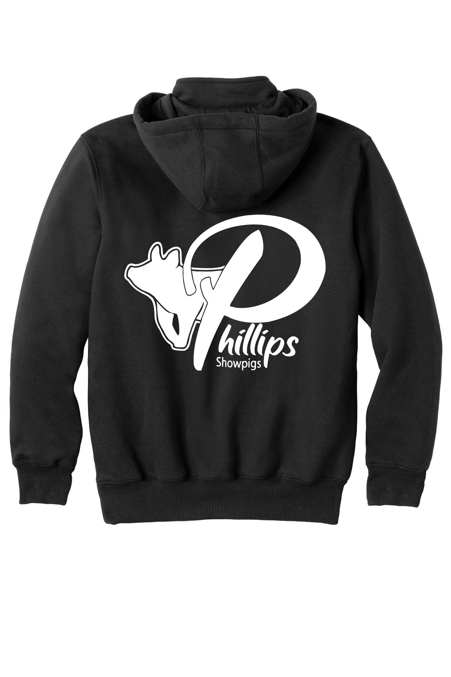 Phillips - Carhartt Rain Defender Paxton Heavyweight Hooded Zip Mock Sweatshirt