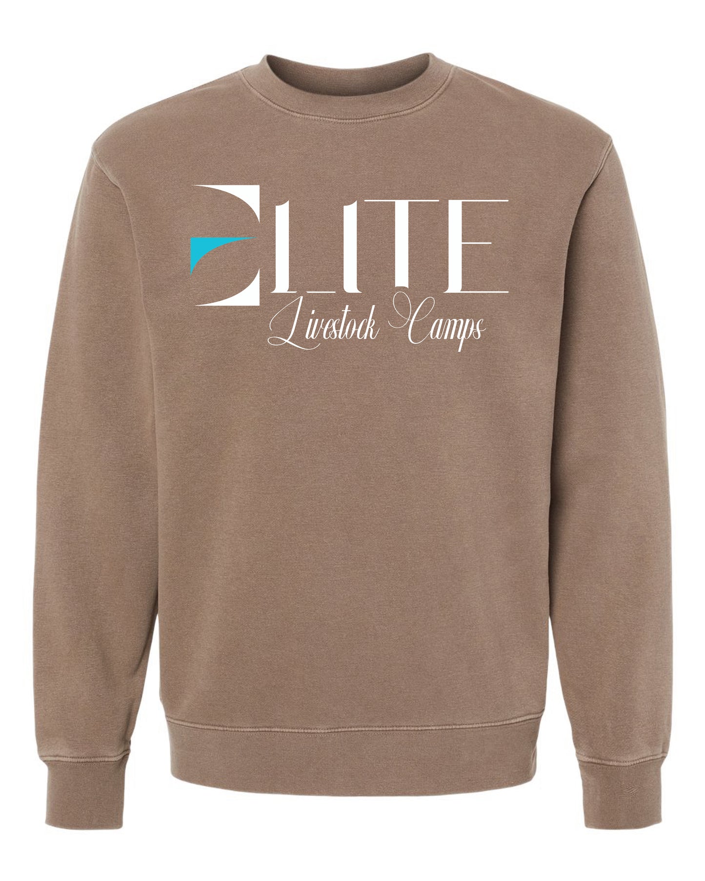 Elite Livestock Services - Independent Trading Co. Midweight Pigment-Dyed Crewneck Sweatshirt