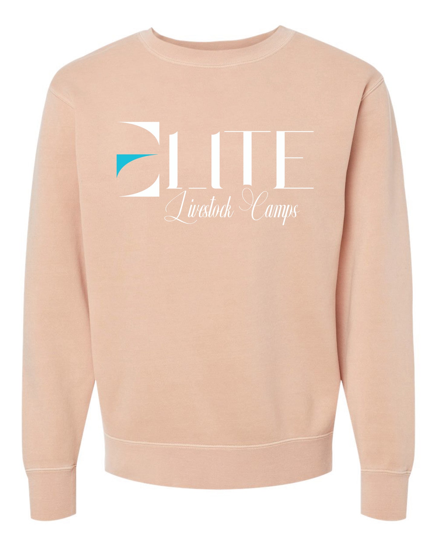 Elite Livestock Services - Independent Trading Co. Midweight Pigment-Dyed Crewneck Sweatshirt