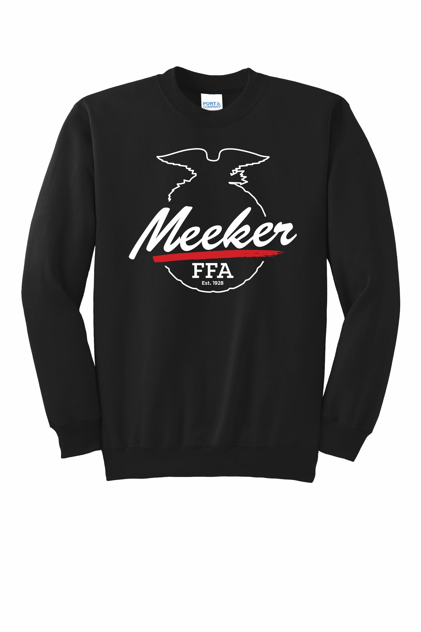 Meeker FFA - Port & Co Essential Fleece Crewneck Sweatshirt