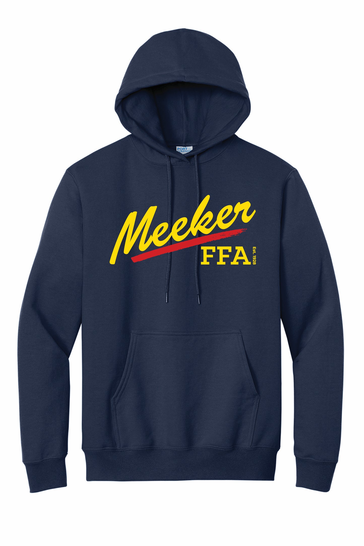 Meeker FFA - Port & Co Essential Fleece Pullover Hooded Sweatshirt