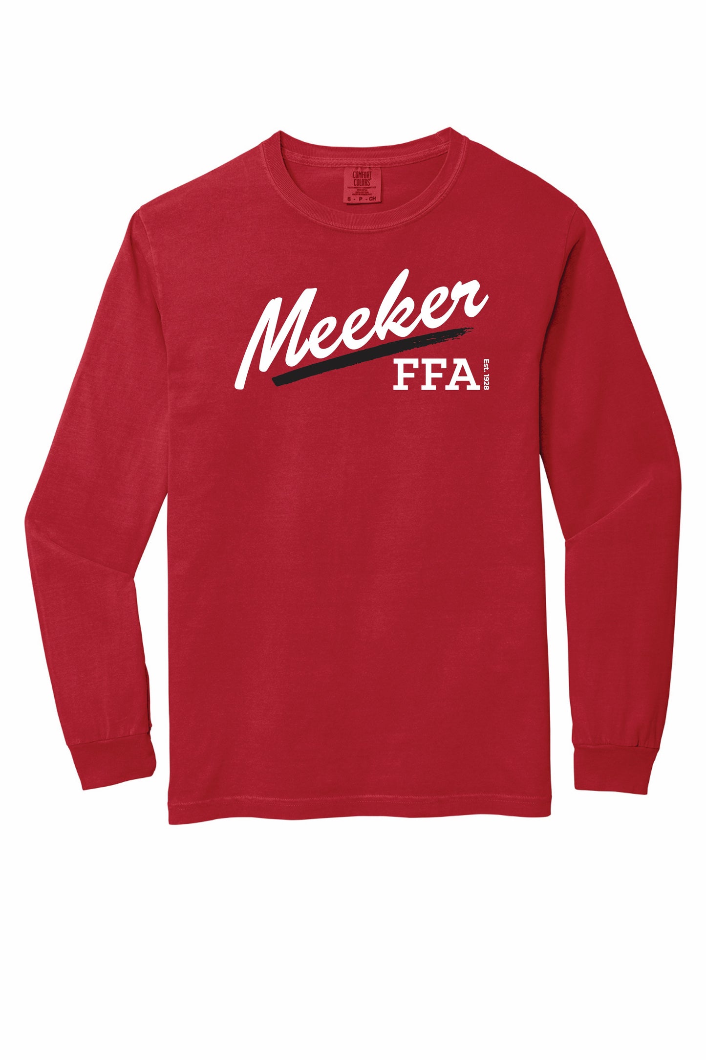 Meeker FFA - Comfort Colors Heavyweight Ring Spun Long Sleeve Tee