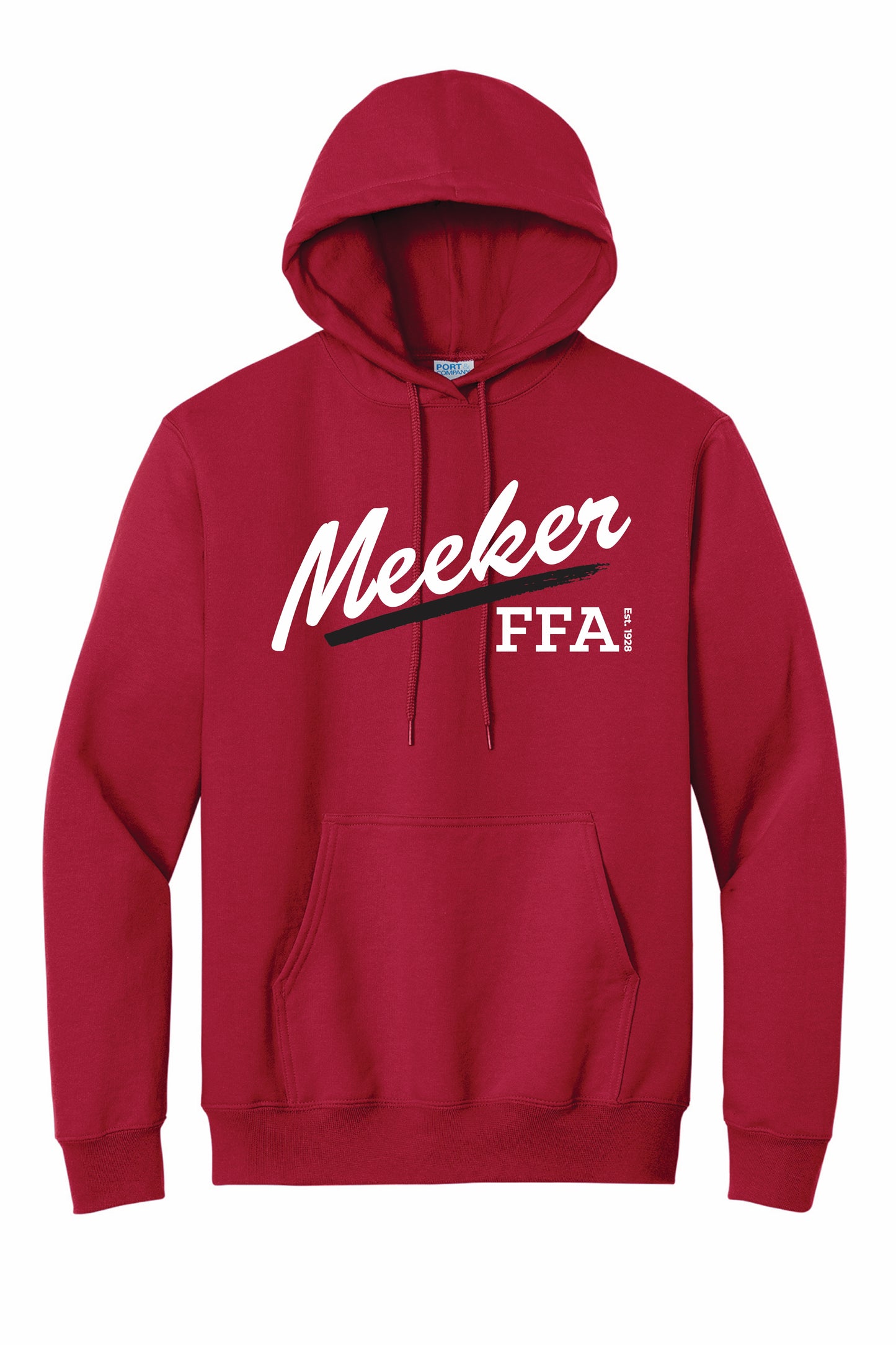 Meeker FFA - Port & Co Essential Fleece Pullover Hooded Sweatshirt