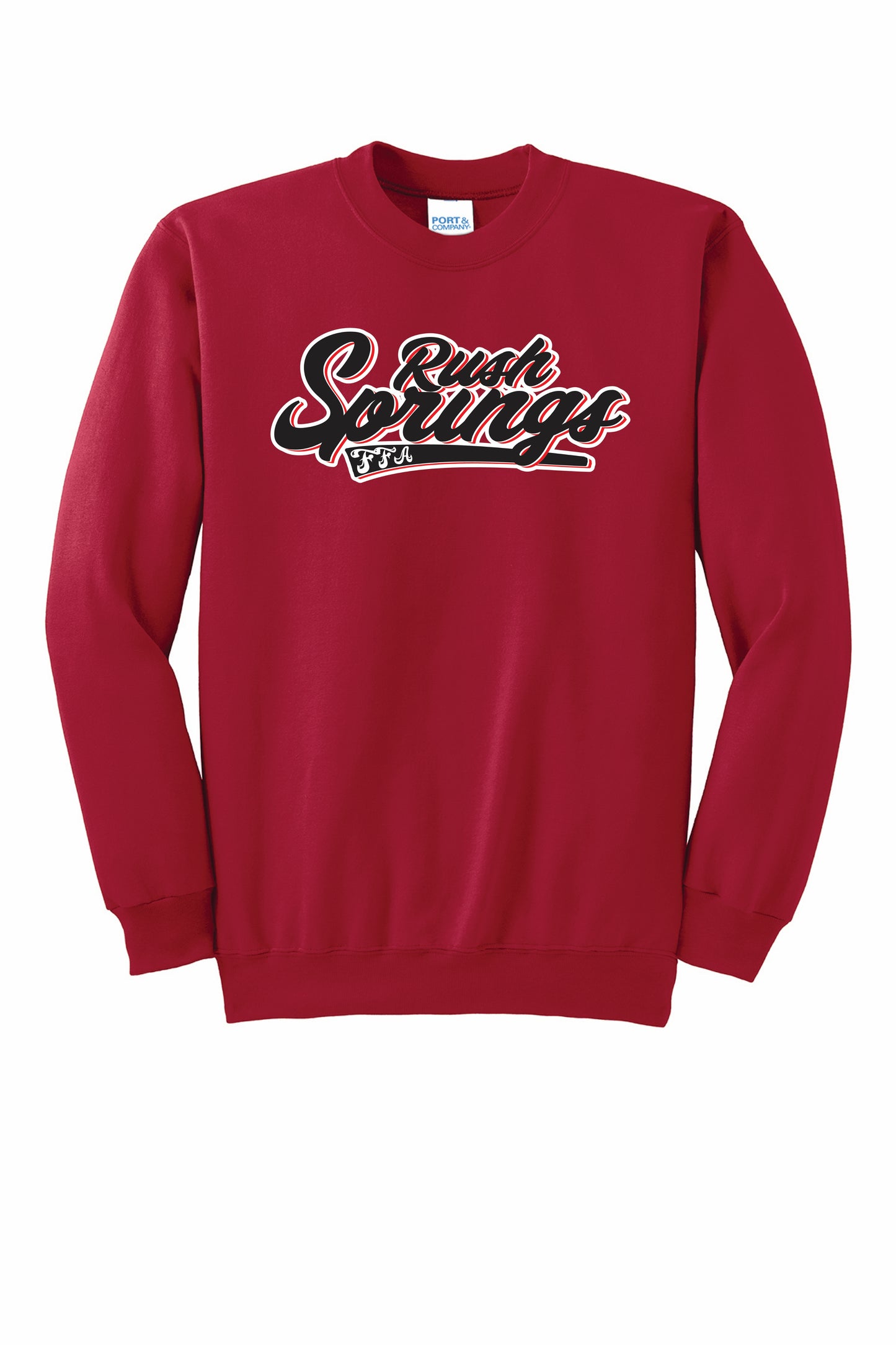 Rush Springs FFA - Port & Co Essential Fleece Crewneck Sweatshirt