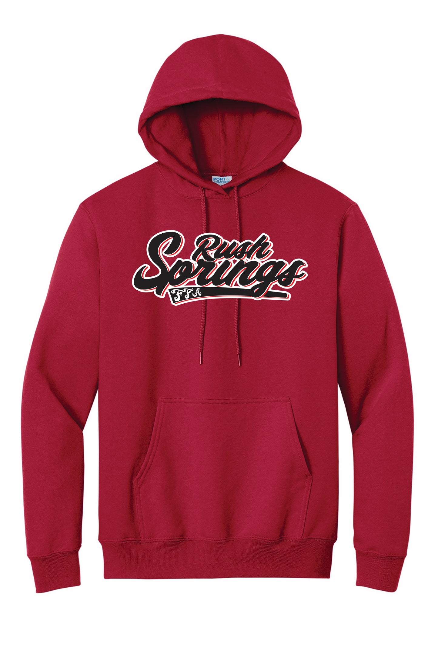 Rush Springs FFA - Port & Co Essential Fleece Pullover Hooded Sweatshirt