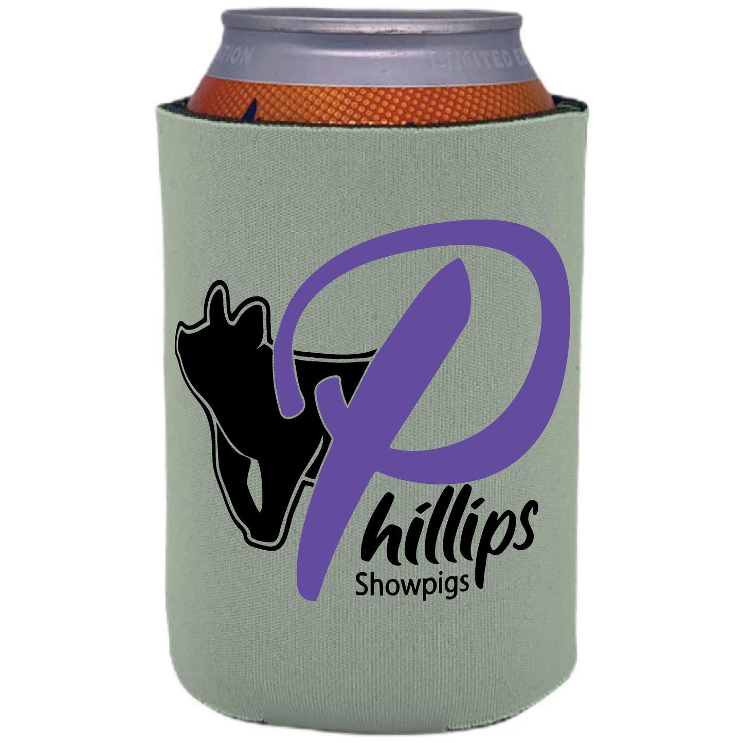 Phillips - Pack of 6 - 12oz Collapsible Foam Koozies