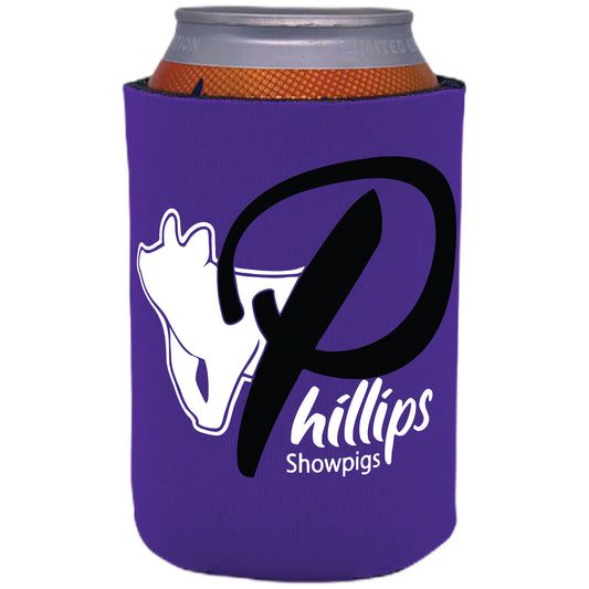 Phillips - Pack of 6 - 12oz Collapsible Foam Koozies