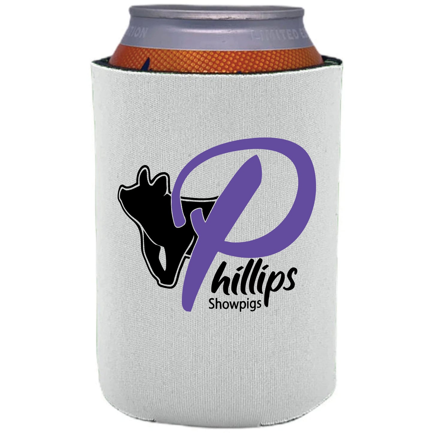 Phillips - Pack of 6 - 12oz Collapsible Foam Koozies
