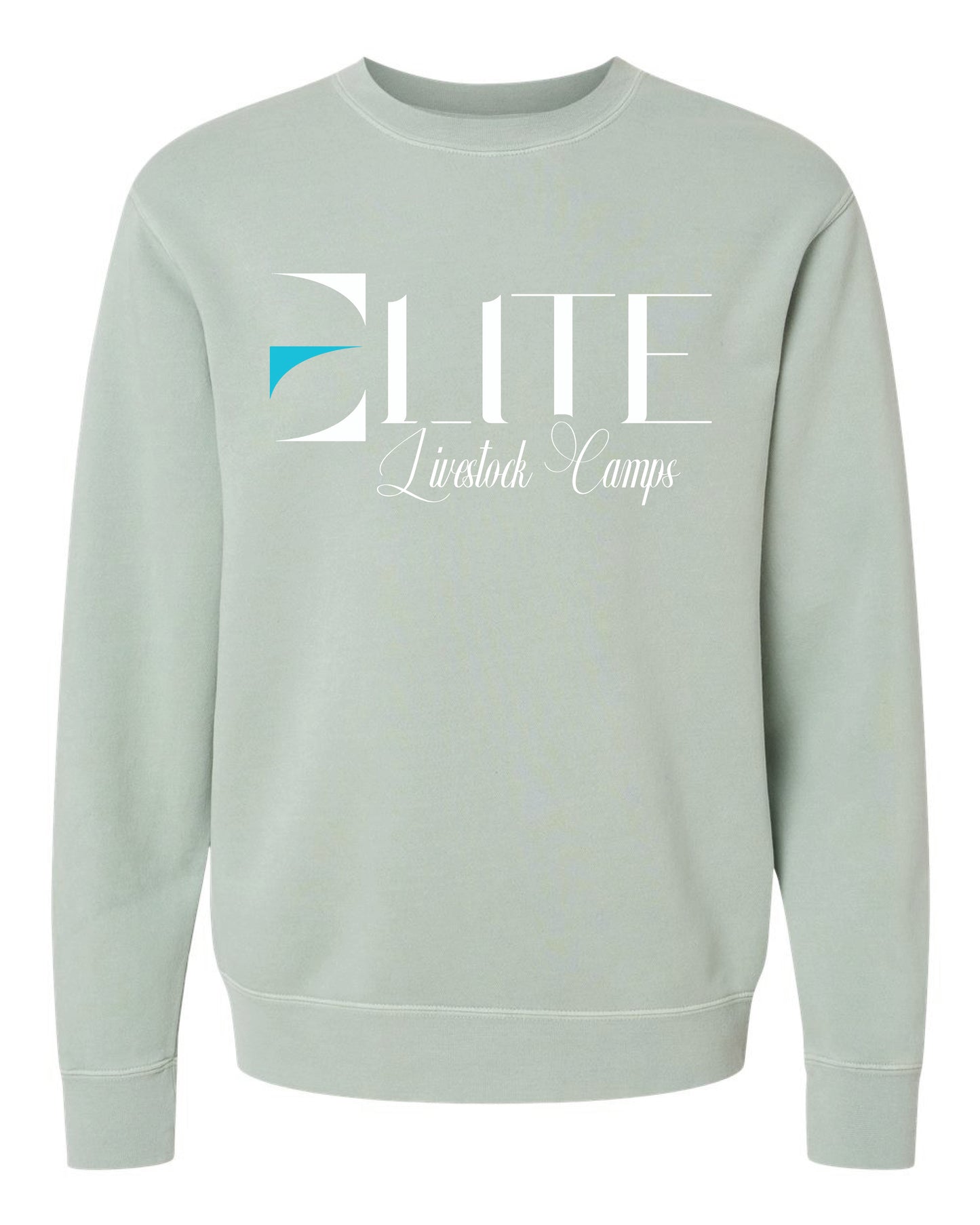 Elite Livestock Services - Independent Trading Co. Midweight Pigment-Dyed Crewneck Sweatshirt