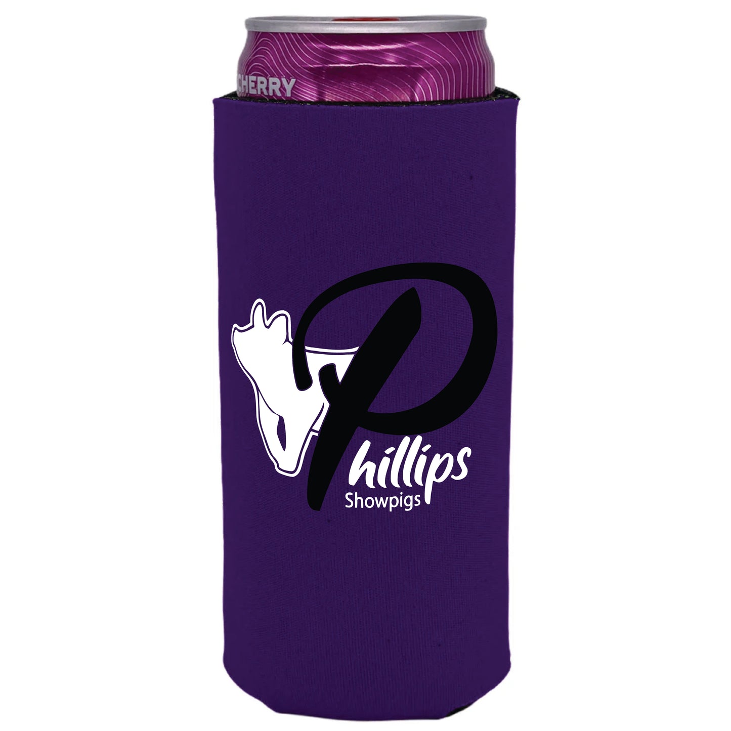 Phillips - Pack of 6 - Slim 12oz Collapsible Foam Koozies