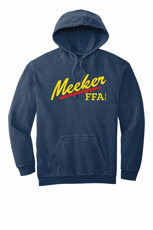 Meeker FFA - Comfort Colors Ring Spun Hooded Sweatshirt
