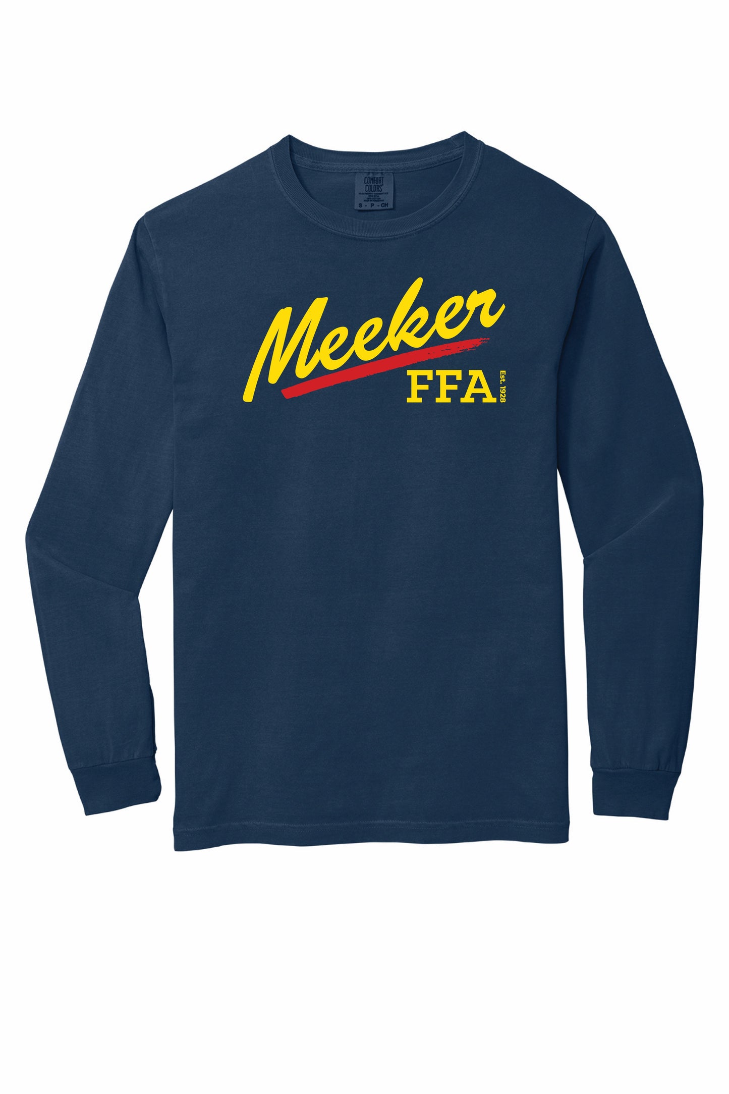 Meeker FFA - Comfort Colors Heavyweight Ring Spun Long Sleeve Tee