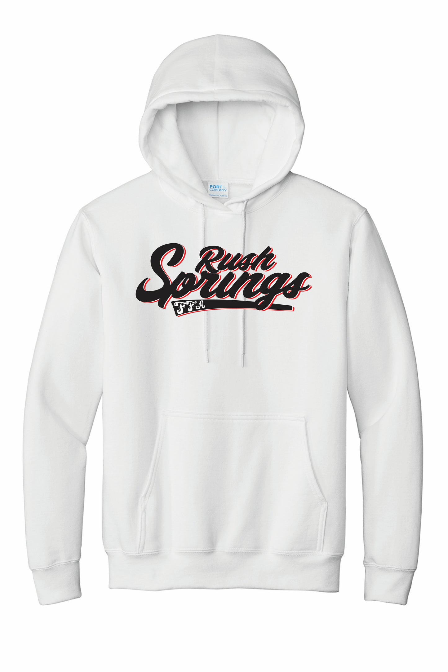 Rush Springs FFA - Port & Co Essential Fleece Pullover Hooded Sweatshirt